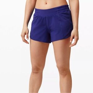 Larkspur Blue Hotty Hot Low-Rise Lined 4”, Size 4